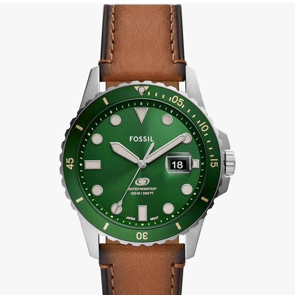 Fossil Green and Brown Men's Watch